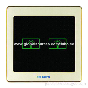 New Design Metal Gold Intelligent Touch Switch